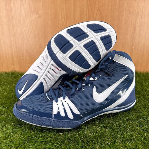 Nike Other - Nike Freek Navy White Wrestling Shoes 316403-411 Men's Size 11